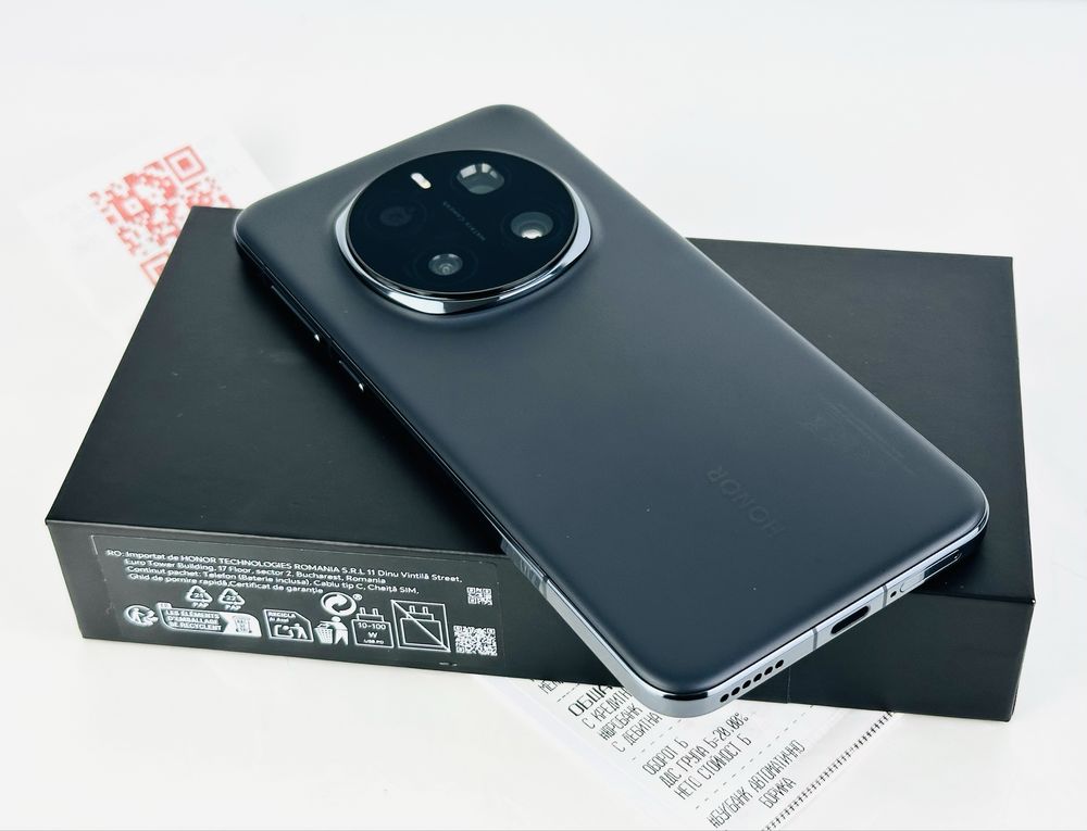 НОВ! Honor Magic 7 Pro 5G 512GB 12RAM Black 2г. Гаранция!