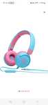Casti pentru copii JBL Jr310, Cu fir, On-ear, Microfon, albastru