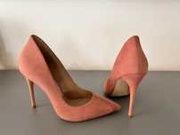 Pantofi stiletto piele