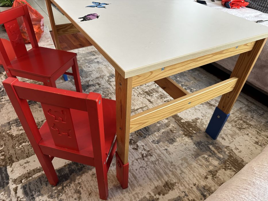 Masa copii cu scaune Ikea