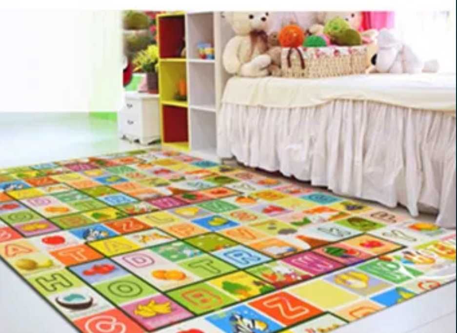 Covor De Joaca Copii Termoizolant Doua Fete 180 X 200 Cm