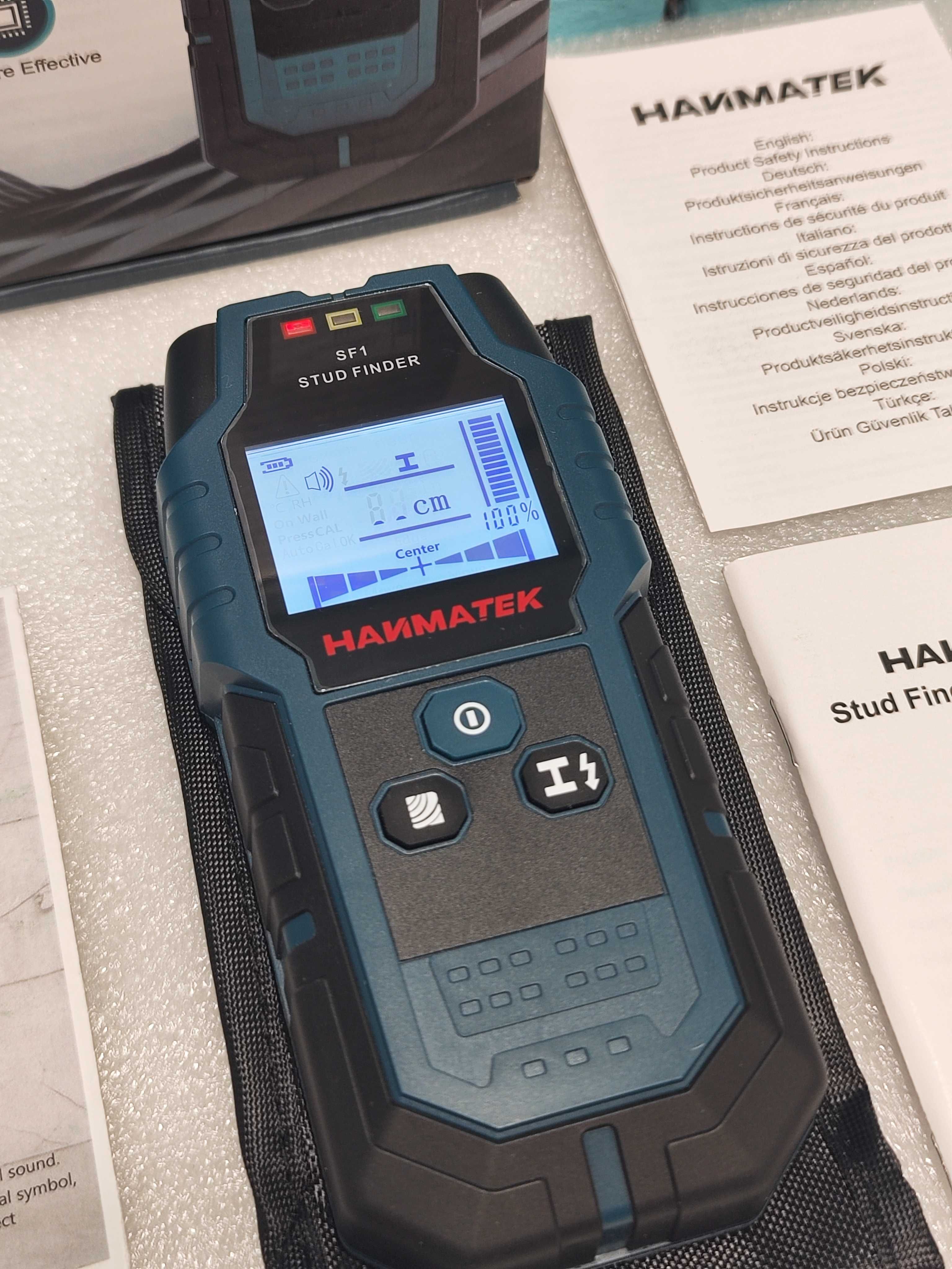 Детектор за Стени HANMATEK SF1 – Търсач на Обекти в Стени