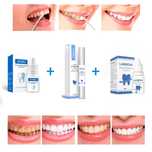 Oferta 3 Produse Set pentru albirea dintilor White Teeth Efero Lanbena