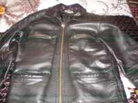 Мъжки кожени якета естествена кожа ''М''-от 60 до 160лв.