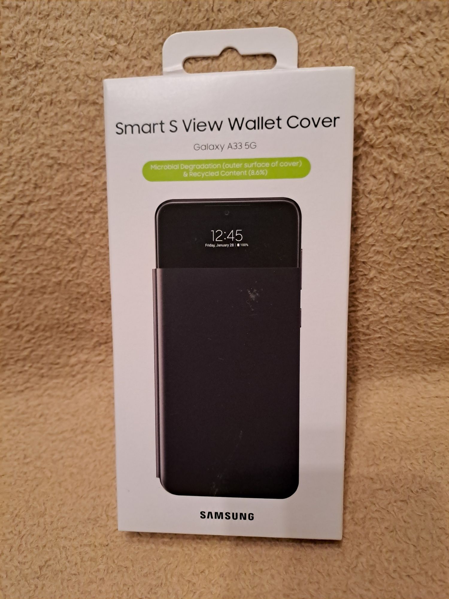 Продавам смартфон SAMSUNG A33 5G и 2бр. смарт калъфи