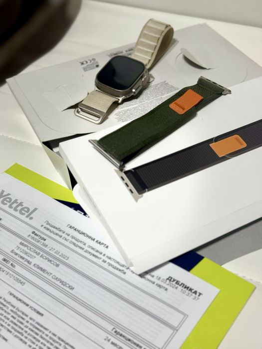Apple Watch Ultra 1st gen yettel гаранция