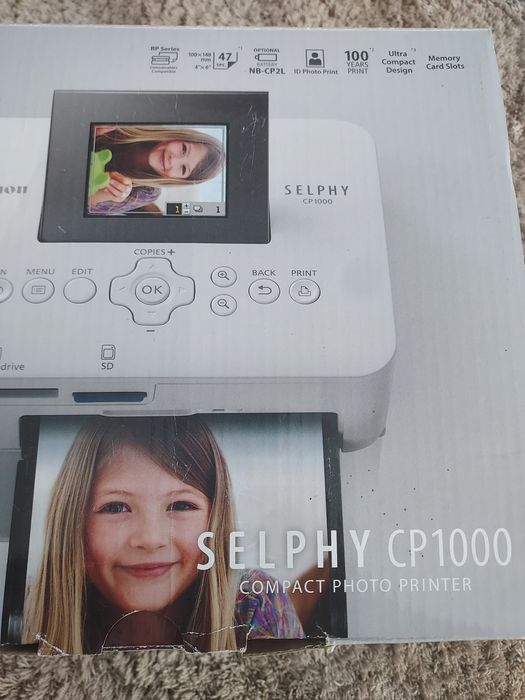 Imprimanta foto Canon Selphy CP1000 compact photo printer Noua