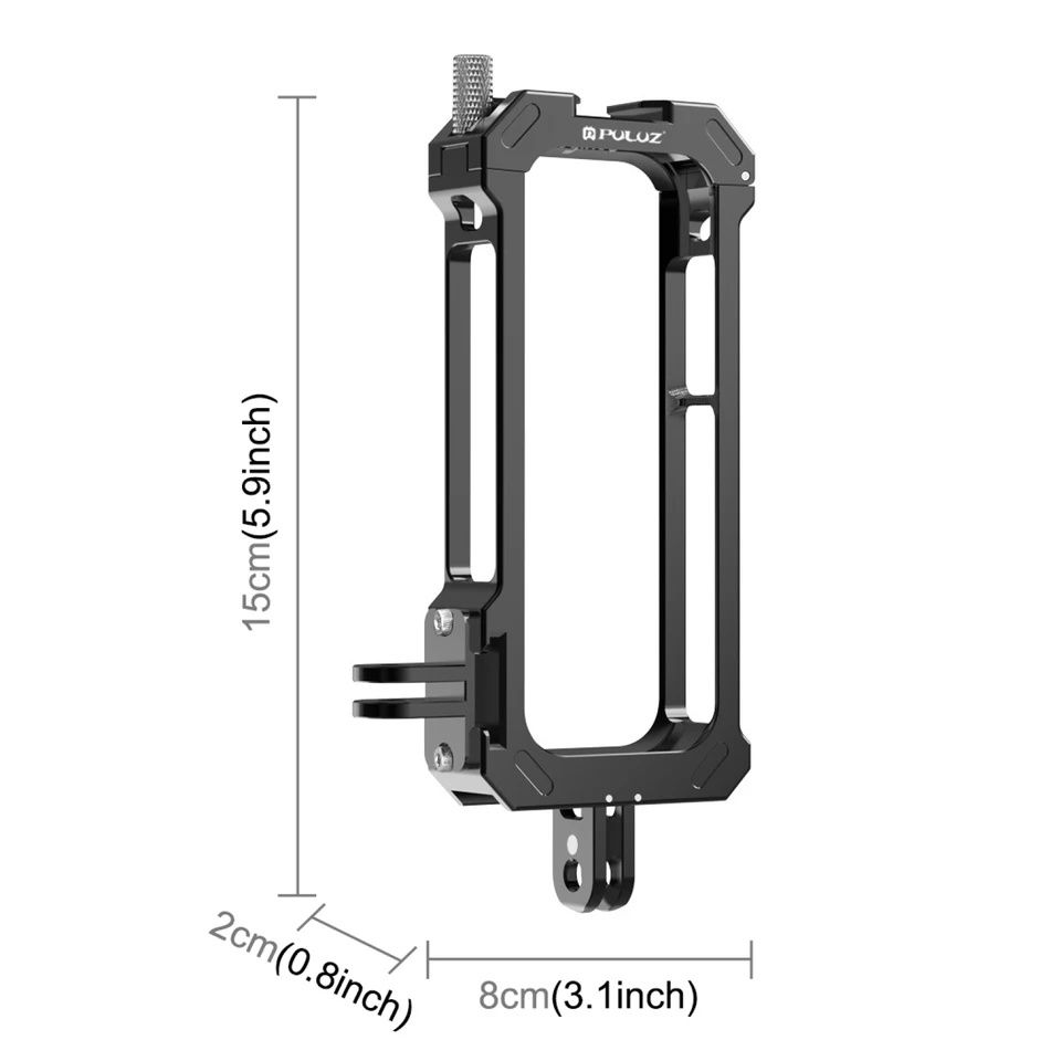 Carcasa protectie metalica Insta 360 X3 Utility Frame + capac  - NOUA