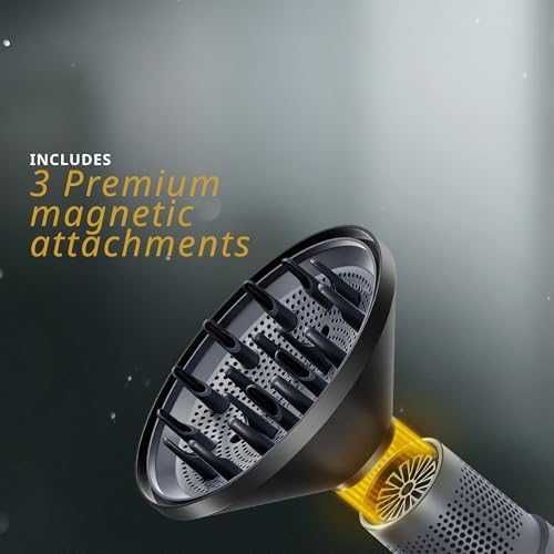 Нов Тих мощен сешоар Wahl Vanquish с 3 накрайника и памет функция коса