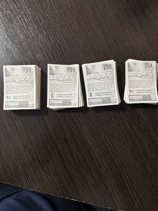 Stickere Panini Liga 1 Romania editia 2014-2015, 2015-2016, 2016-2017