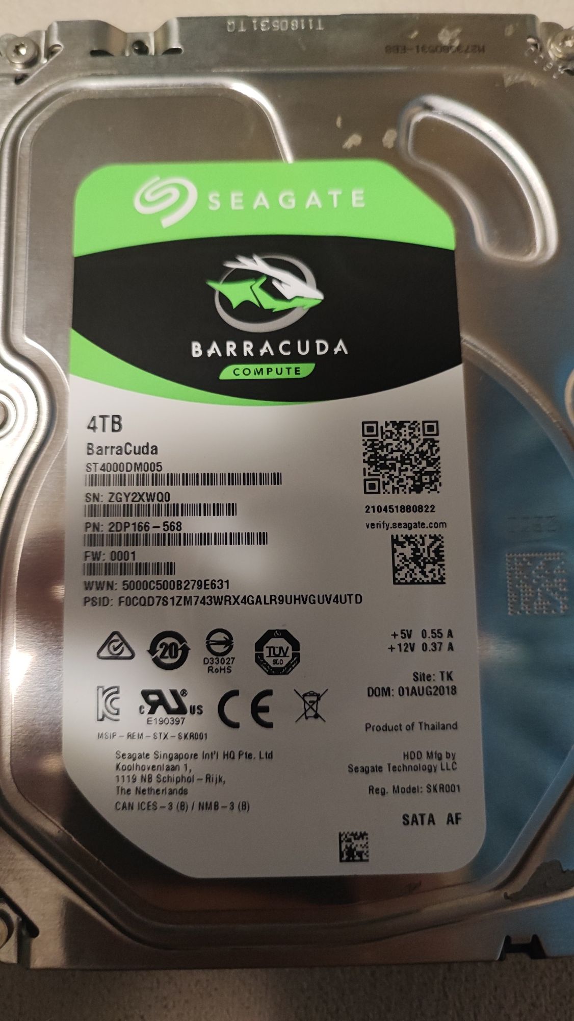 хард диск 4TB  100% здраве