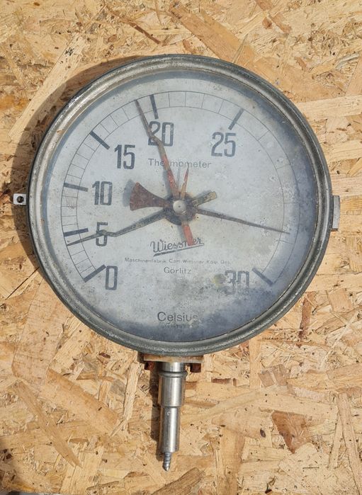 Termometru mecanic din anul 1929