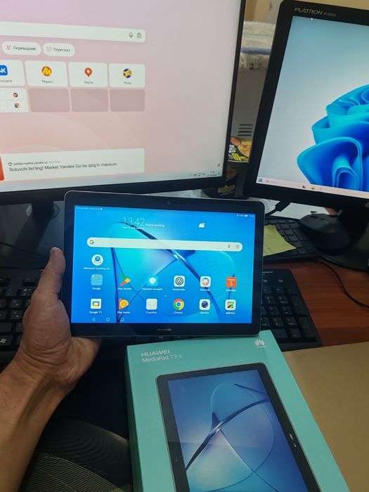 Planshet Huawei PediaPad T3 16gb sim uqiydi