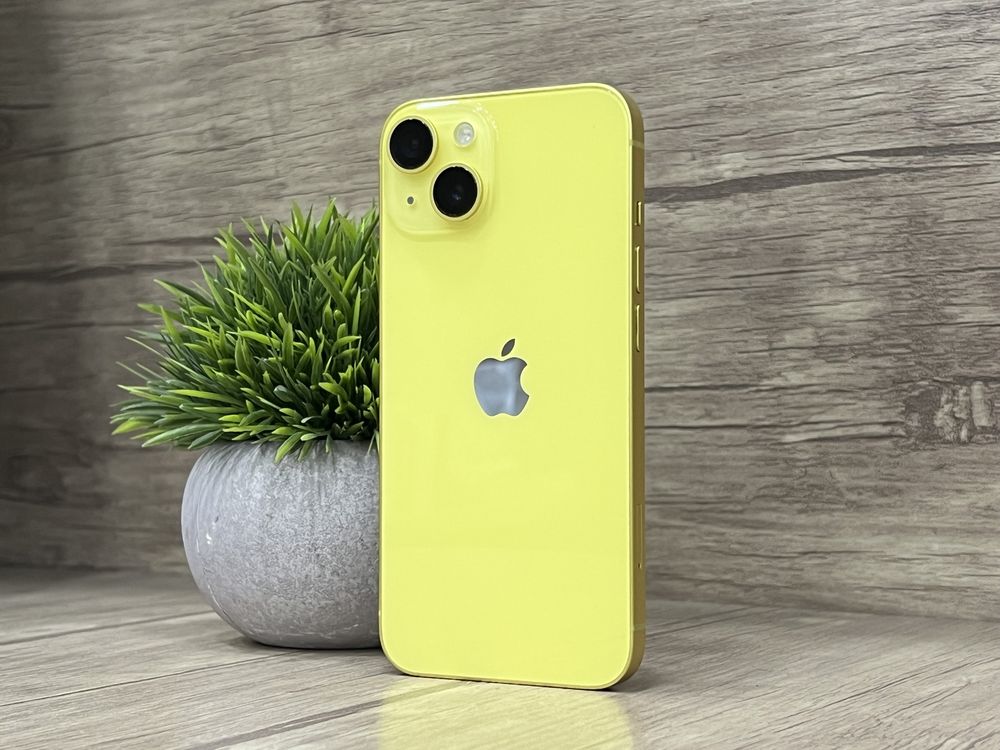 iPhone 14 128gb yellow 1 sim & 1 e-sim