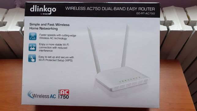 Router Wireless D-Link GO-RT-AC750 Dual Band 750Mbps