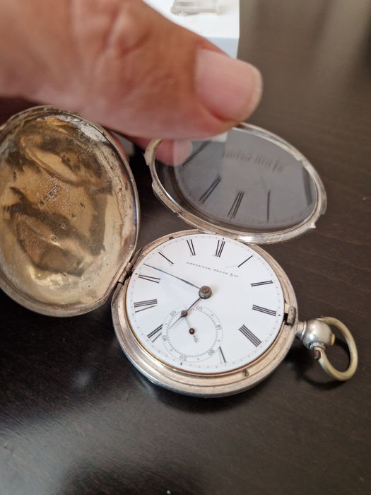 Рядък антикварен американски джобен часовник Appleton. Tracy&Co - Walt