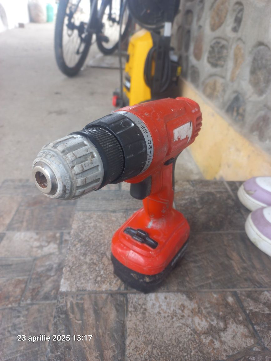 Filentanta BLACK&DECKER 12V  acumulator