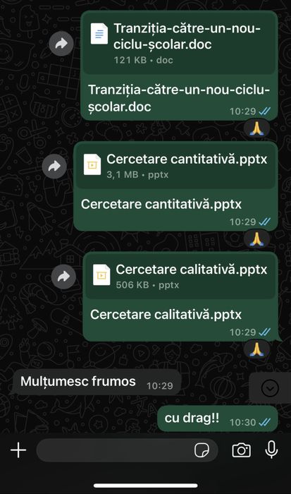 Realizez proiecte personalizate