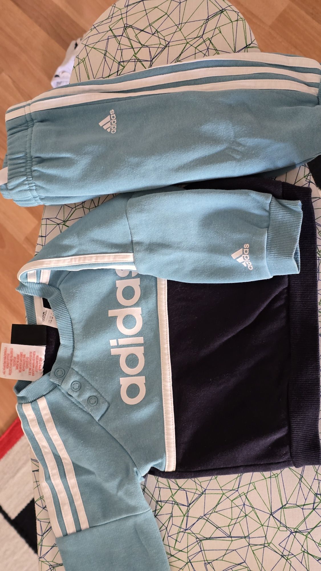 Бебешки екип Адидас- Adidas 3-6 месеца