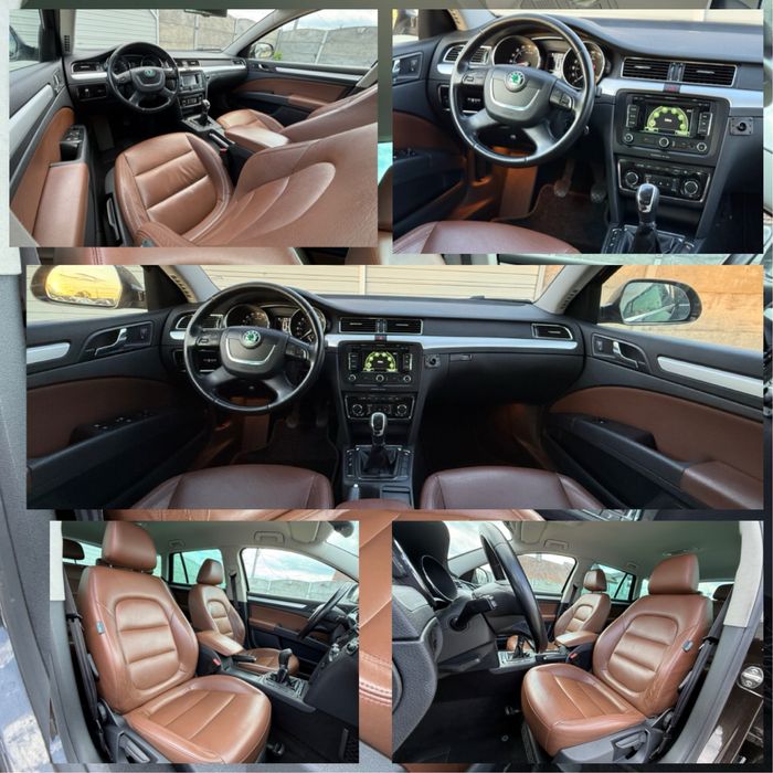 Skoda Superb GreenLine - 2012 - Xenon - Piele -Navigatie - Climatronic