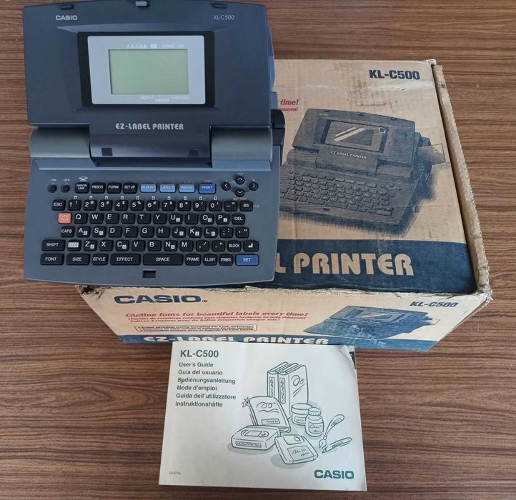 Imprimanta noua Casio pt. etichete