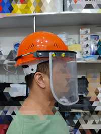 Маска защитная для каску лицевая щиток