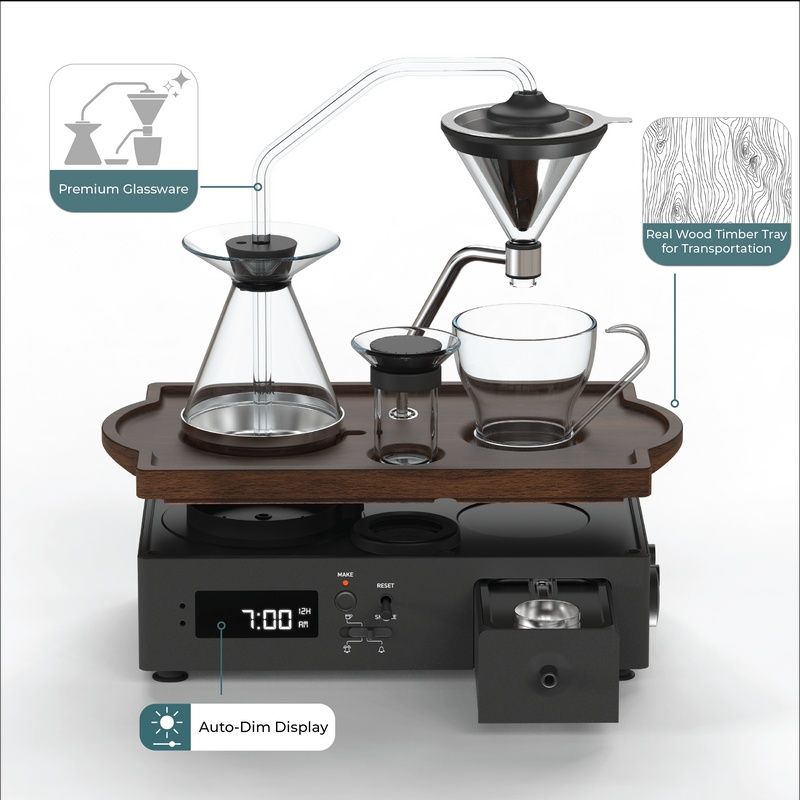 Barisieur Tea i Coffee alarm clock