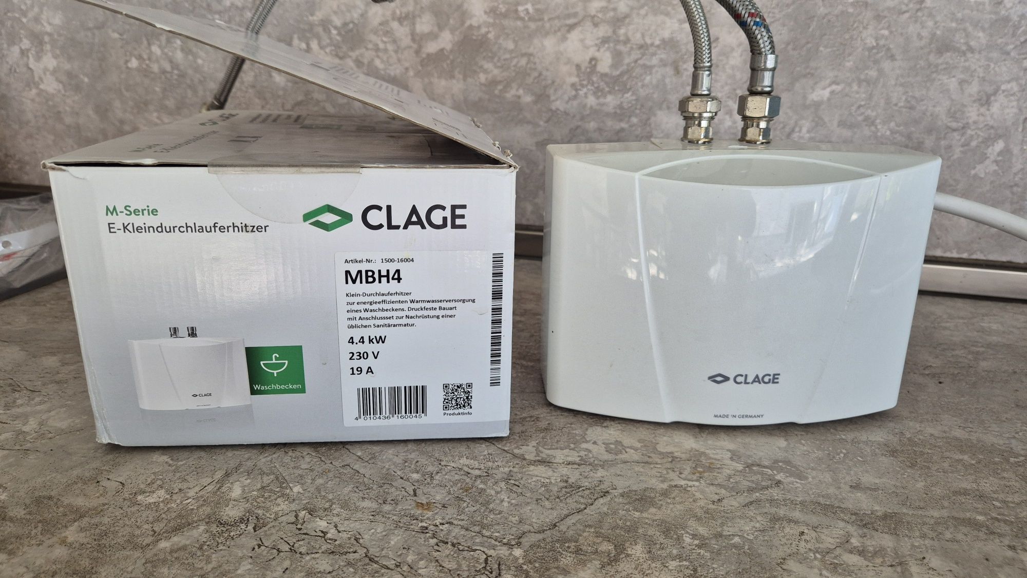 Проточен бойлер Clage MB4