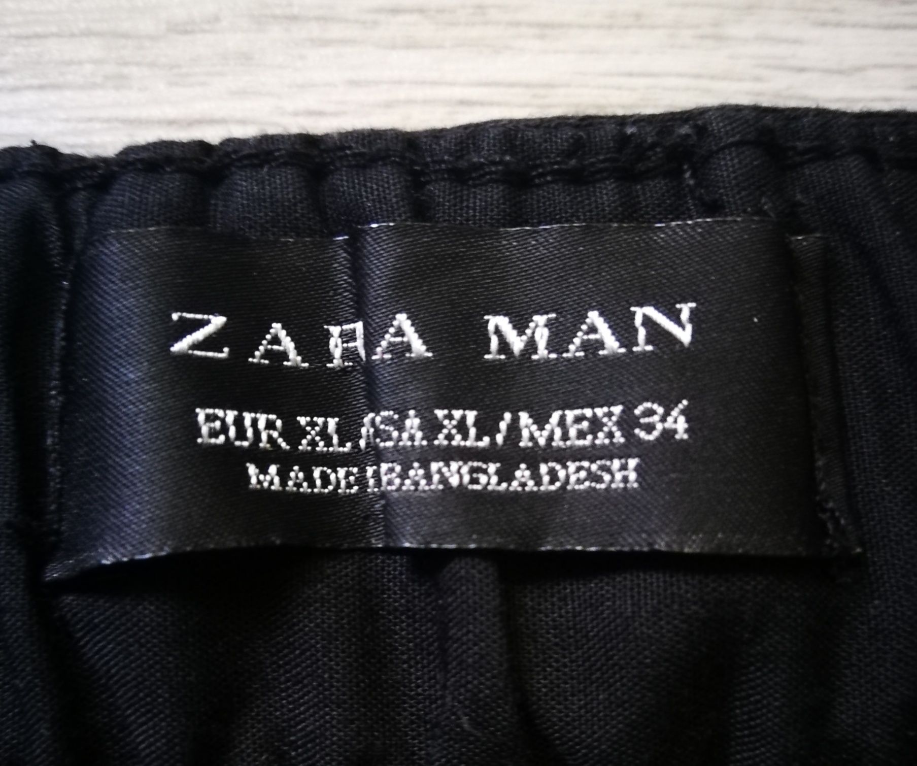 Pantaloni cu tur si talie reglabila Zara Man originali