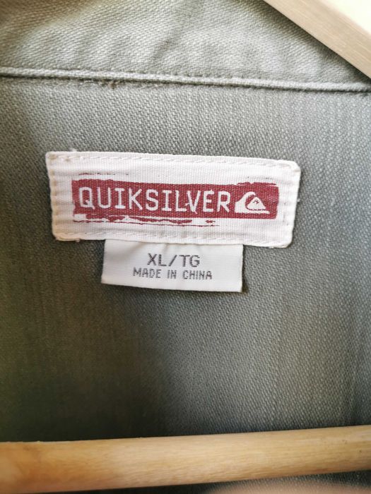 Jacheta-camasa, verde militar, model military, Quiksilver XL