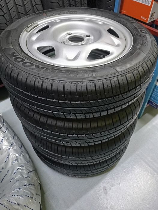 Шины с дисками Перегонные Hankook 155/70R14 Chevrolet Spark