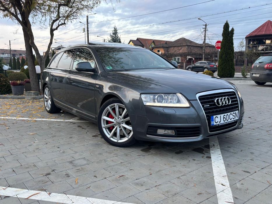 AUDI A6 S LINE EURO 5 webasto alacantara trapa 8 roti unic proprietar
