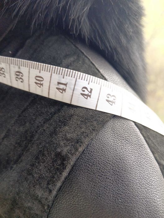 Палто от агнешка кожа