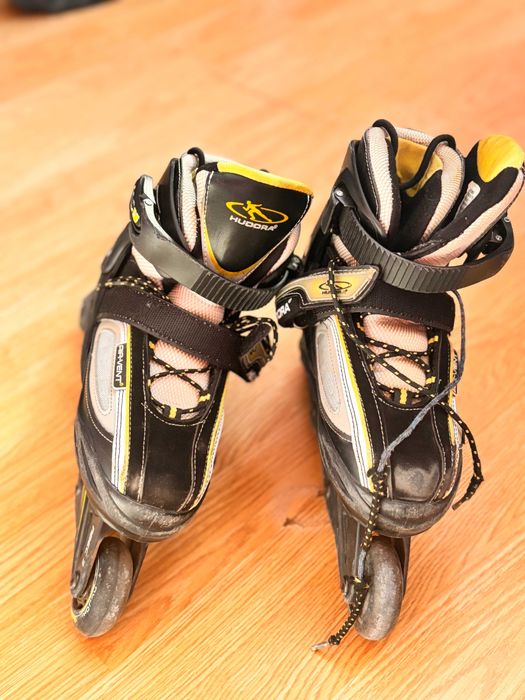 Детски ролери HUDORA №34-37 плюс комплект наколенки и налакътници