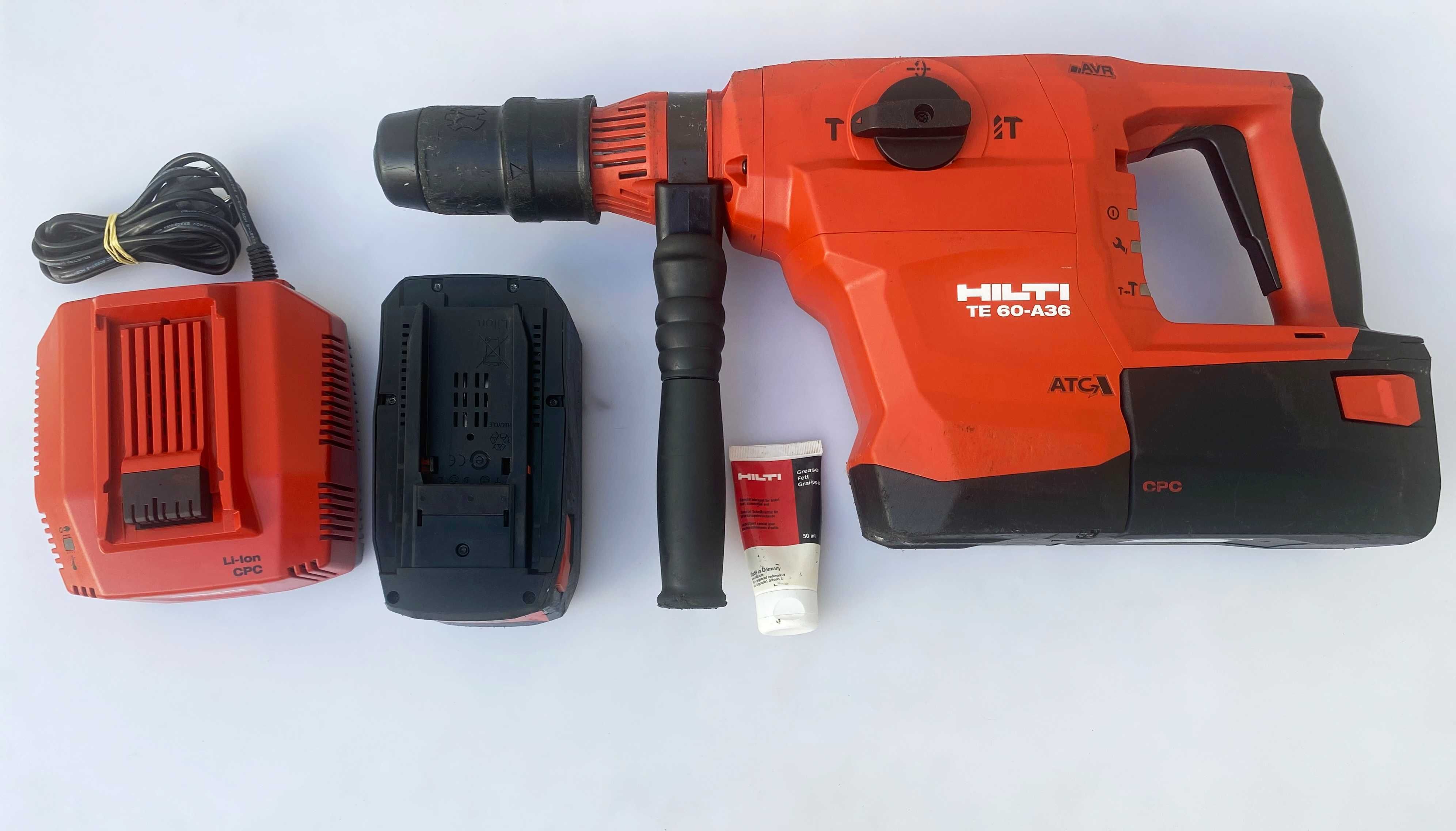 ТОП ОФЕРТА! Hilti TE 60-A36 ATC 2x36V 9.0Ah - Акумулаторен къртач