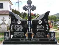 Cruci din Granit Negru Bistrita