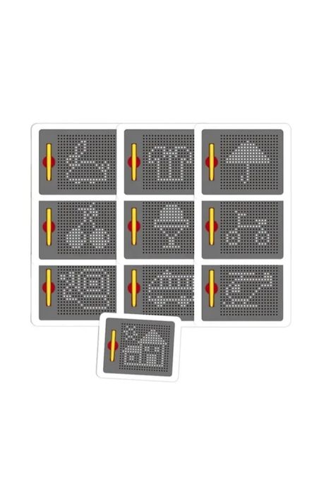 Tablita de desen cu magneti, 748 bile magnetice.