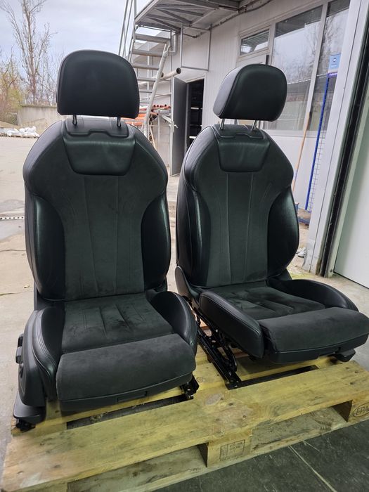 Ел. Кожен салон S-Line за Audi A4 B9 2018 Ауди а4 Sline седан комби
ко