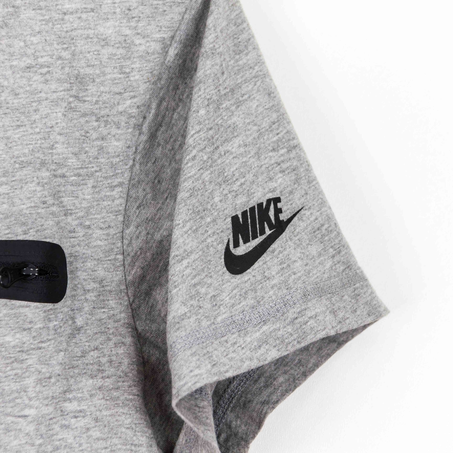 Nike Tech Fleece Glory Pocket T-Shirt Men's Gray