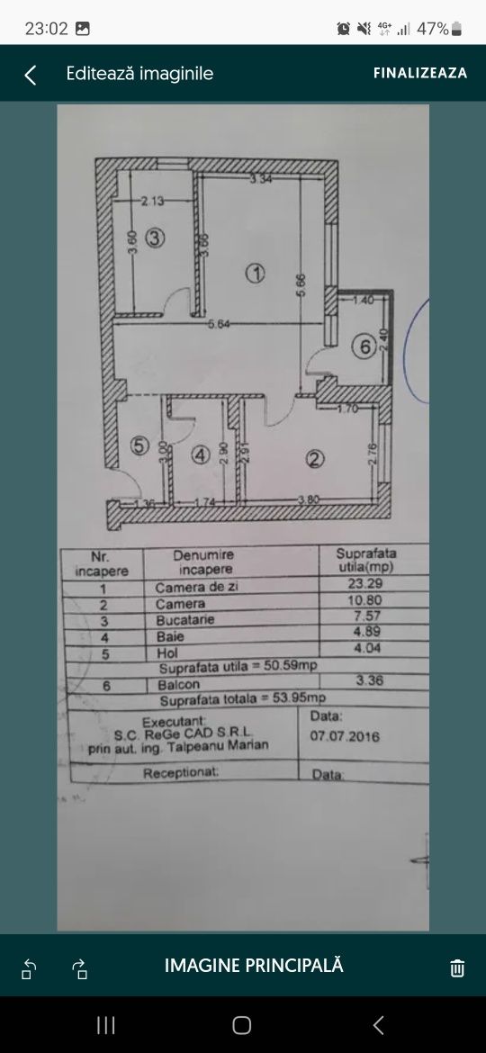 Apartament 2 camere Palladium Residence