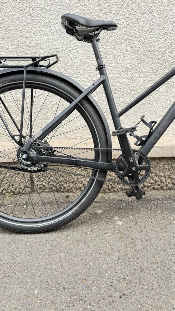 Bicicleta CUBE TRAVEL PRO trapeze black teak