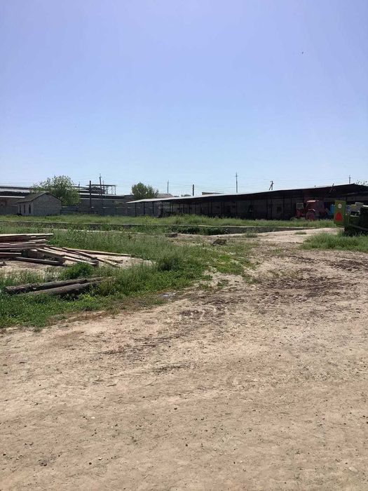 Продаётся база  6,6 гектар по трассе М 39 Зангиатинский район