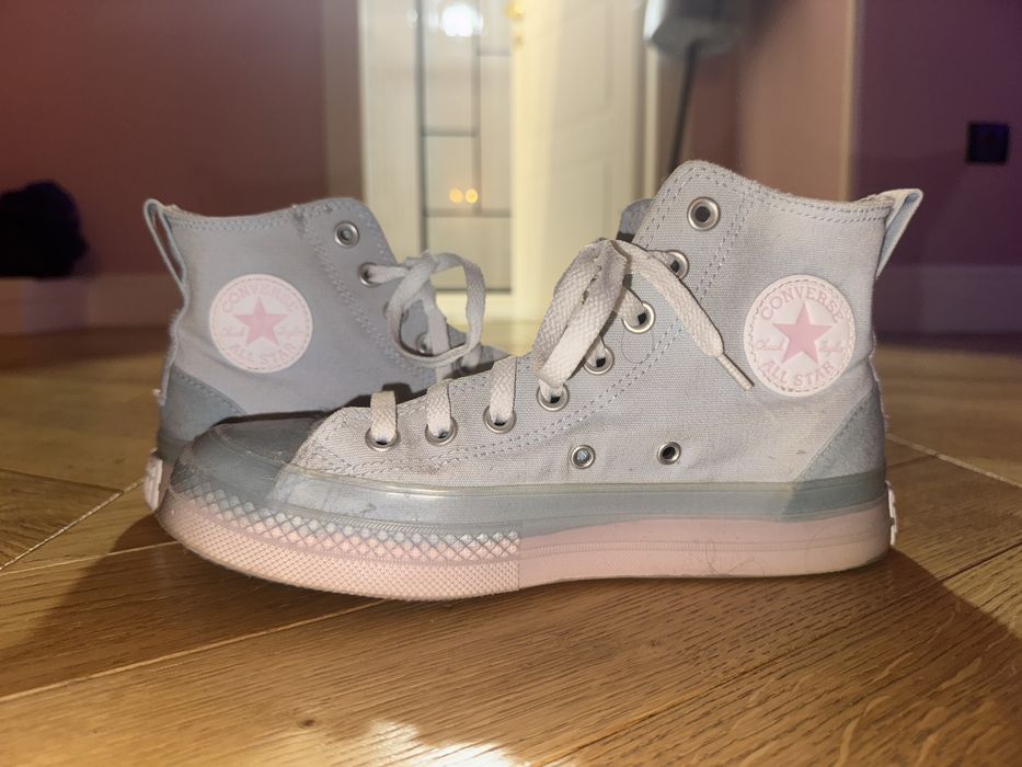 Converse originali roz, albastru