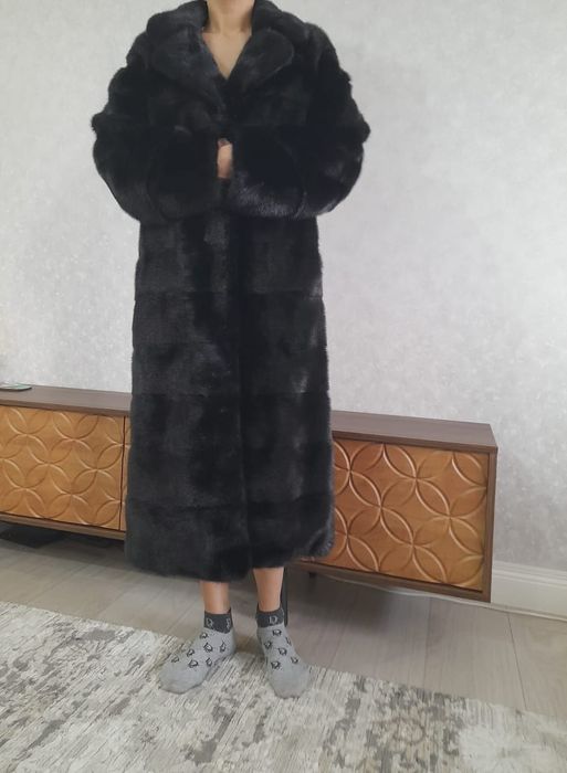 Норковая шуба бочонок