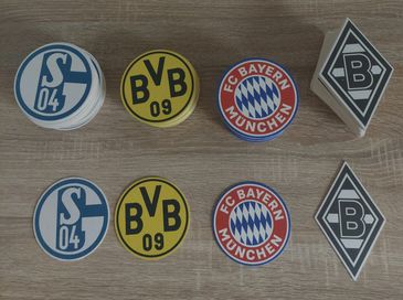 Подложки за чаши на немски футболни отбори
