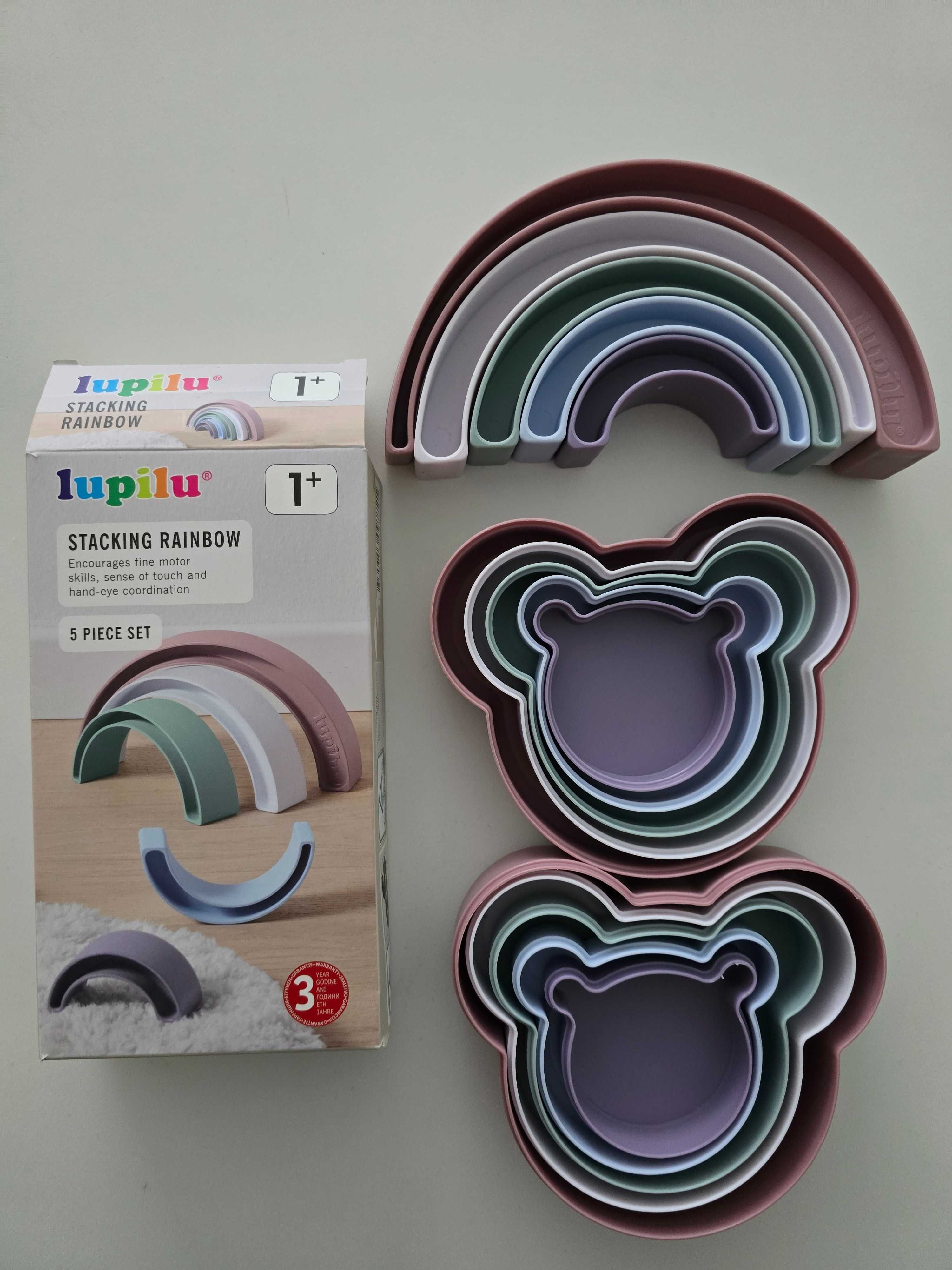 Играчки мече и дъга на Lupilu
