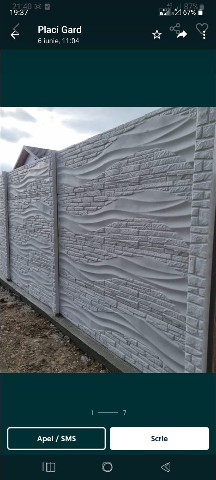 Garduri beton Dâmbovița București Ilfov Giurgiu Argeș Prahova Brașov