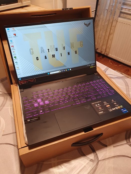 Nou cu Garanție!Asus Tuf Gaming,Ecran 144Mhz,Cpu i7,Ram ddr5,RTX 4050
