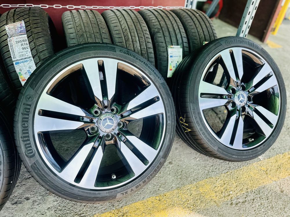 Jante Mercedes 18 A B C E CLA GLA | 225/40 R18 92Y XL Continental CSC5