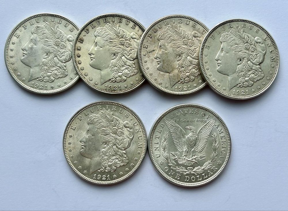 1 Морган Долар 1921 UNC